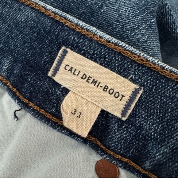 NEW Madewell Tall Cali Demi-Boot Jeans in Glenside Wash Size 31 - Picture 11 of 14